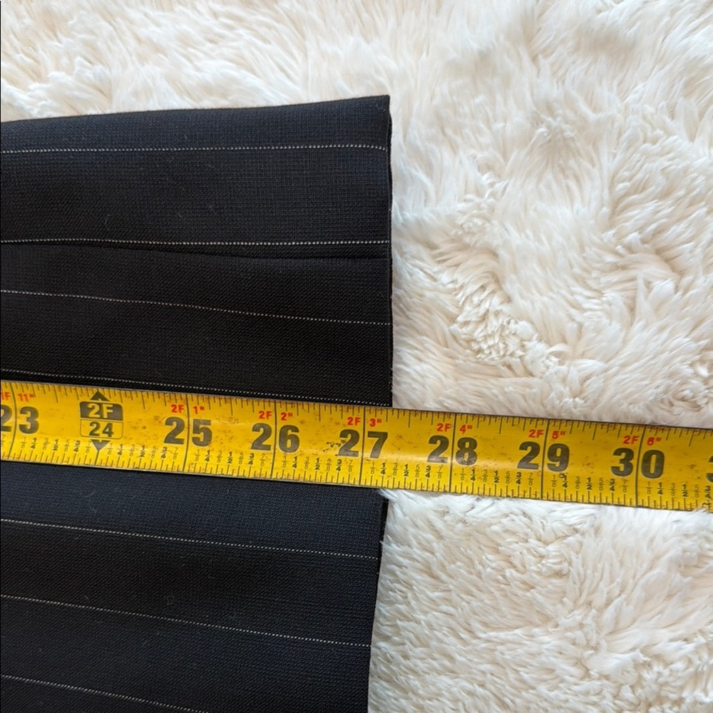 Lauren Ralph Lauren Charcoal Striped Blazer - Picture 16 of 16